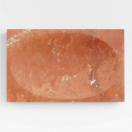 Rosa Marble rechthoekig bord van Athena Calderone