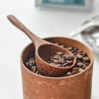 Kokoshouten koffielepel