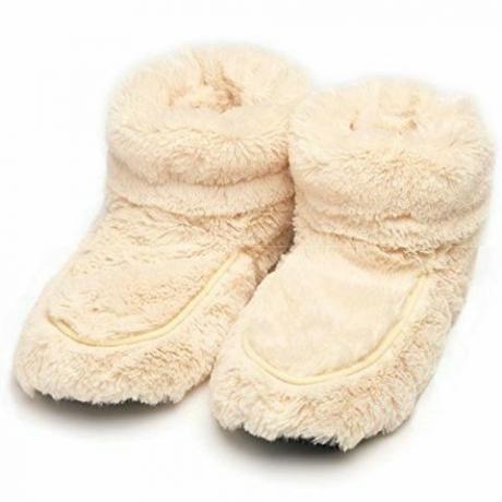 Crème microwavable slipper laarzen