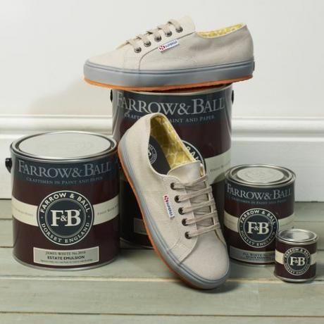 Farrow & Ball starten samenwerking met Superga