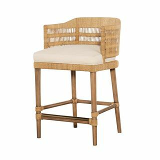 CT2108C-NT-FL - Boca Counter Stool - Naturel / vlas