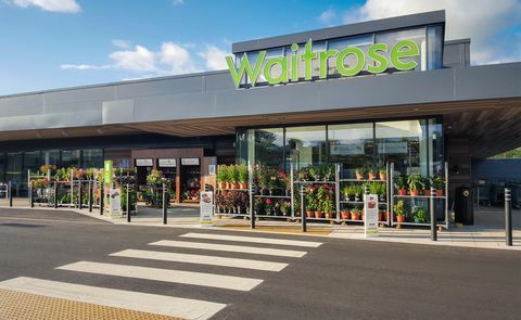 Waitrose supermarkt ingang