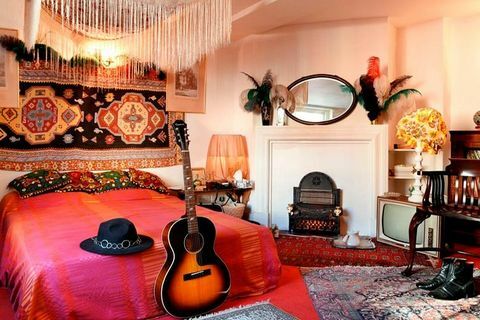 De voormalige flat van Jimi Hendrix, gelegen in Londen