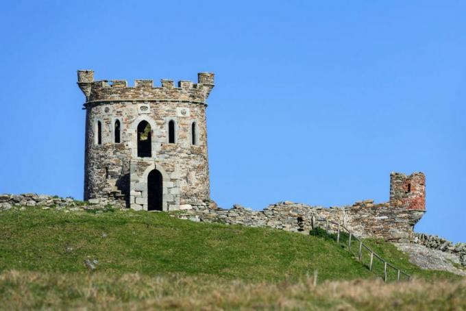 de toren, observatorium van de Brough Lodge