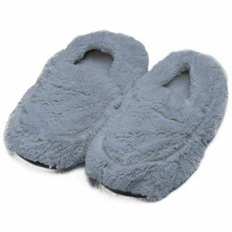 Grijze Slippers voor in de magnetron