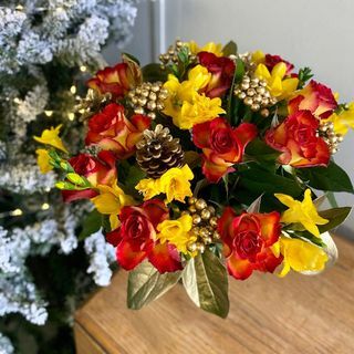 Feestelijke Freesia & Rose-viering