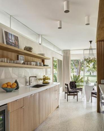 palm springs midcentury moderne keuken inspiratie