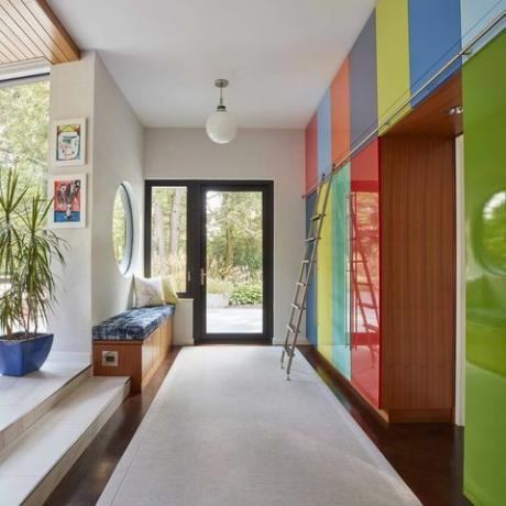kleurrijk modern huis
