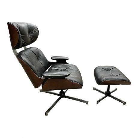 Jaren 60 moderne Plycraft Eames-stijl cha…