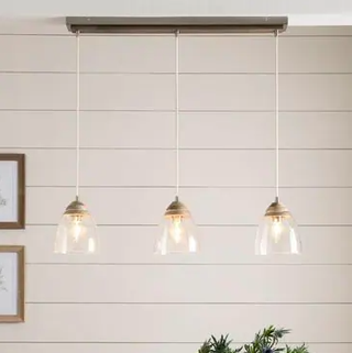 Haywood Linear 3-lichts pendelplafondlamp