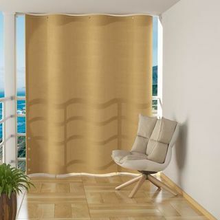 Hangend balkonscherm Beige HDPE 140x230 cm