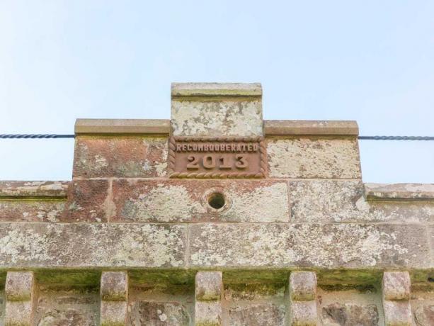 het roze kasteel, ayrshire, schotland