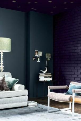 Dulux Galactic Sky verf schaduw