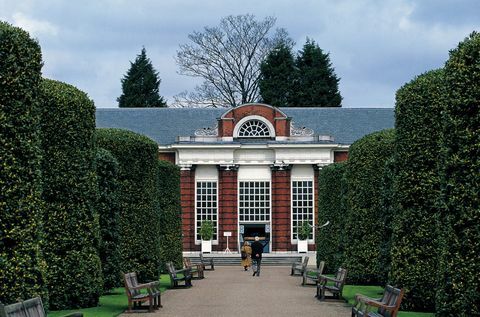 De oranjerie van Kensington Palace, Londen