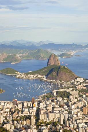 suikerbroodberg in de baai van guanabara rio de janeiro