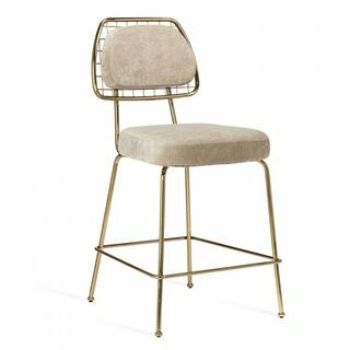 Milan Counter Stool - Beige Latte