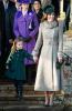Prinses Charlotte buigde voor de koningin, net als Kate Middleton