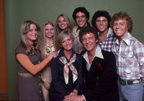 Cast van The Brady Bunch. 