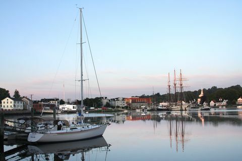 mystieke zeehaven