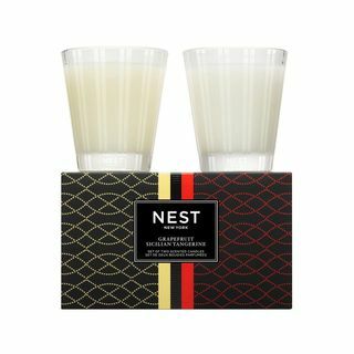 NEST New York Grapefruit & Siciliaanse mandarijnkaarsenset