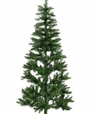 6ft slanke kerstboom - groenblijvend