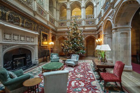 Kerst in Highclere Castle