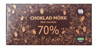 choklad mork 70% ikea recall