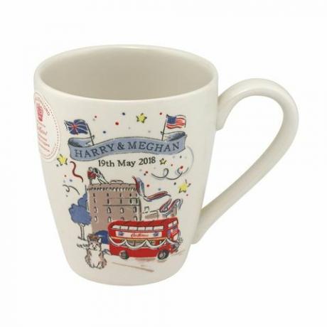 Cath Kidston's koninklijke bruiloftscollectie. mok,