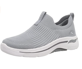 GO Walk Arch FIT-iconische sneaker, grijs