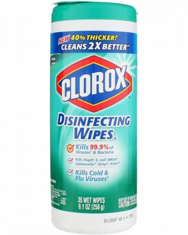 Clorox desinfecterende doekjes Desinfecterende frisse geurbus