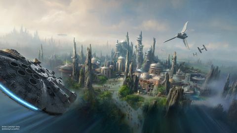 Star Wars-themapark in Disney