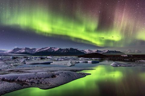 Aurora Borealis op IJsland