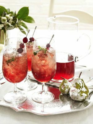 kerst cranberry juleps