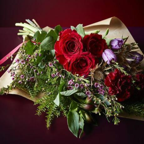 waitrose post kerst bloemen