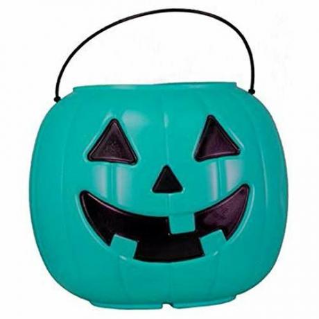 Blauwgroen Jack-o'-Lantern snoepemmer