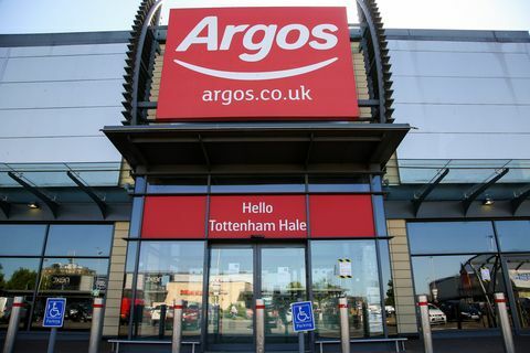 londen, verenigd koninkrijk 20200529 argos-logo gezien in een van hun winkels foto door dinendra hariasopa imageslightrocket via getty-afbeeldingen