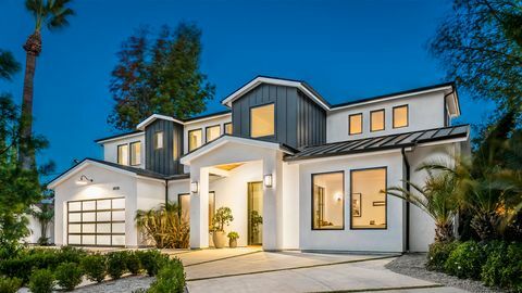 huis in Los Angeles met moderne buitenkant van een boerderij