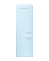 Smeg 11.7 cu ft. Onderste vriezer koelkast, Pastel blauw