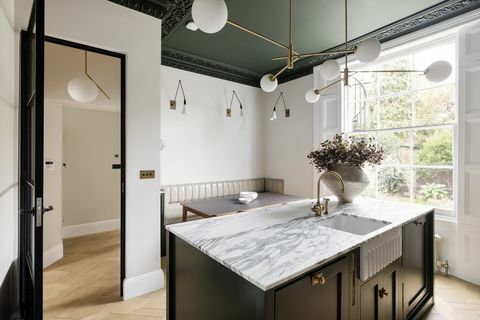 islington maisonnette te koop groene keuken