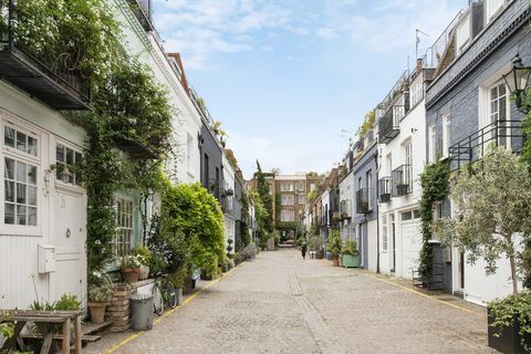 London Mews House zoals gezien in liefde eigenlijk