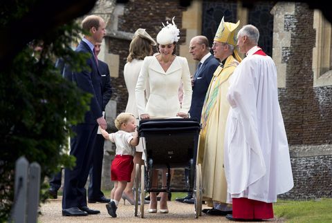 Het doopsel van prinses Charlotte van Cambridge