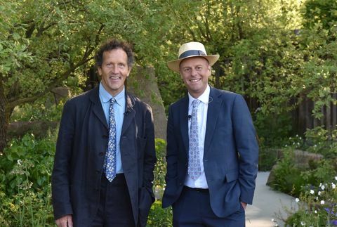 Chelsea Flower Show - Monty Don en Joe Swift