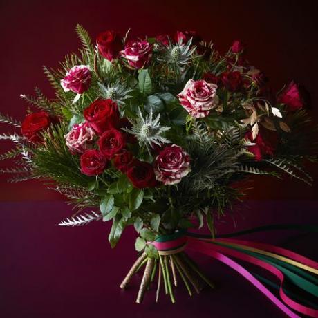 waitrose kerst bloemen rode kerst