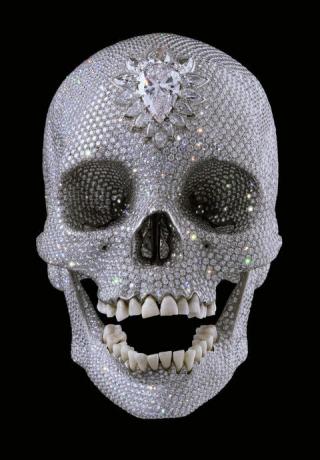 Damien Hirst schedel