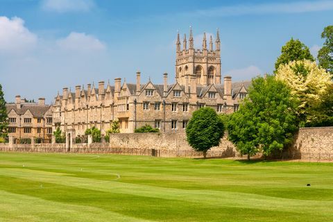 Merton College. Oxford, VK