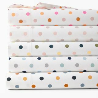 Polka-Dot Percale-vellen