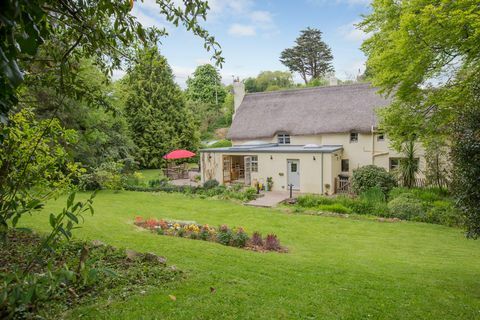 Pitt House, Kingskerswell, Newton Abbot, Devon - Achterzijde van het huis - Marchand Petit