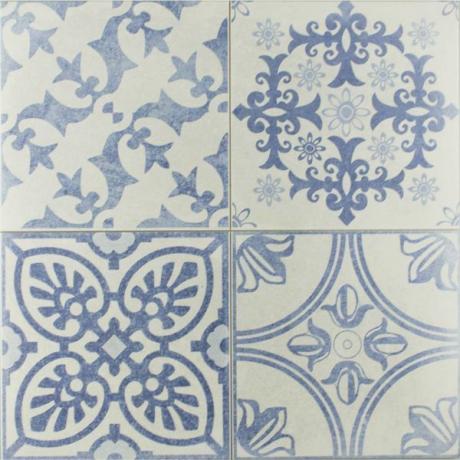 Skyros Delfts Blauwe Wand- en Vloertegels