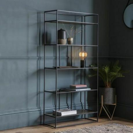 Reilly metalen display in goud