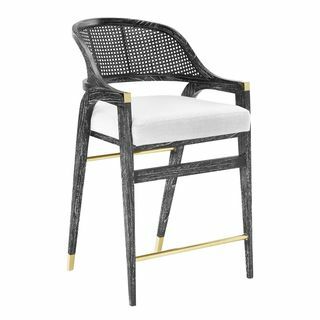 Bungalow 5 Edward Counter Stool - Zwart